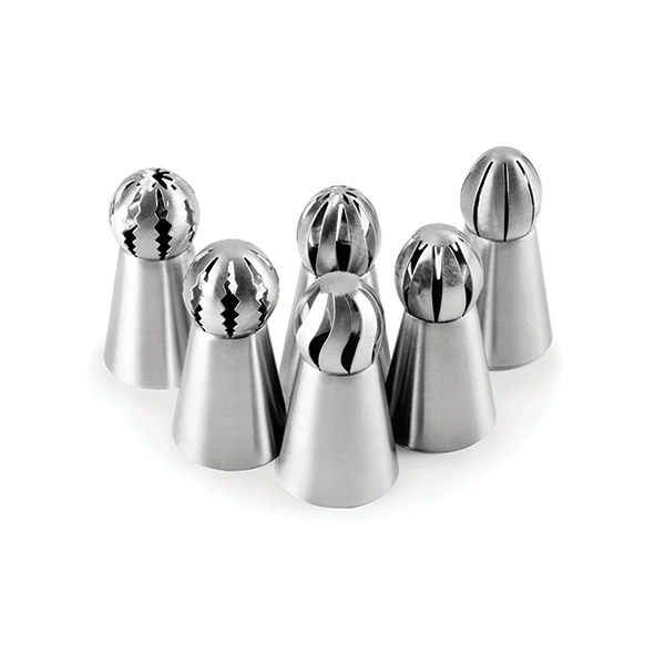 6 douilles russes en inox Lacor 6 douilles russes en inox Lacor