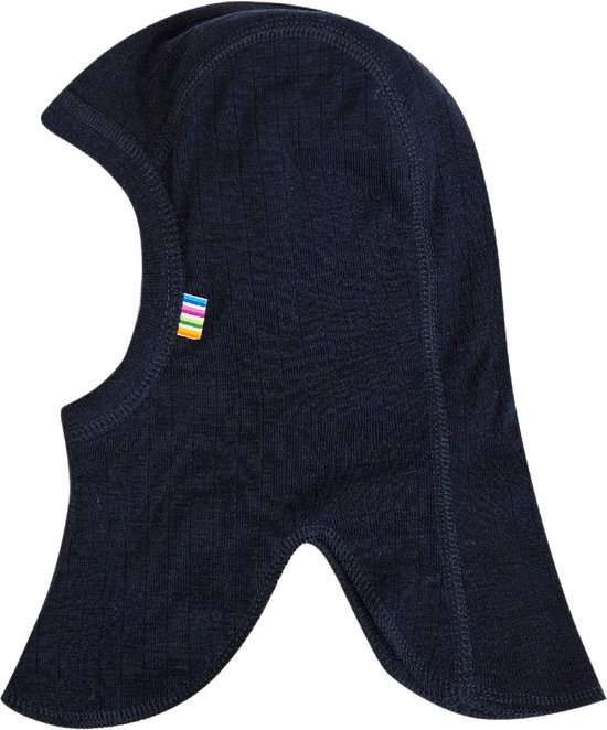 Joha Kinder Mütze Schlupfmütze aus 100% Wolle Navy-54 cm