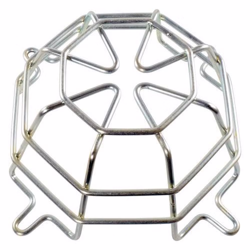 Grille de protection pour détecteur autonome fumée chrome – Image 2