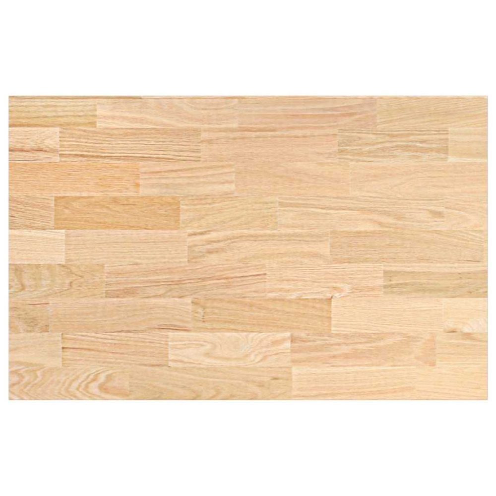 Kitchen Worktop 100x63.5x2.7 cm Solid Wood Oak Rectangular – Image 2