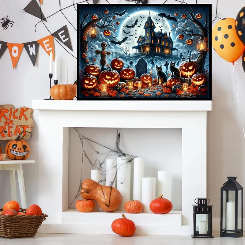 Puzzle de la maison hantée à la citrouille – Image 2