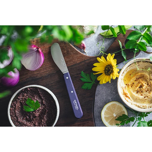 Tartineur N°117 lame inox 6 cm violet Opinel – Image 2