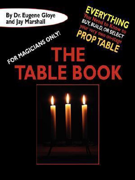For Magicians Only The Table Book