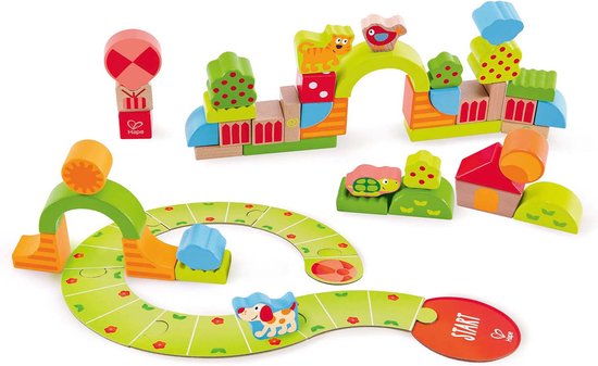 Hape Toys Sunny Valley Play Blocks
