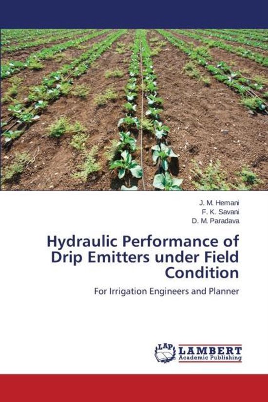 Hydraulic Performance of Drip Emitters Under Field Condition Pour les ingénieurs et planificateurs en irrigation