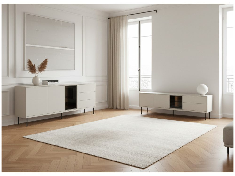 Ensemble ESPERA avec buffet 194 cm + meuble TV 194 cm avec LEDS – Image 2