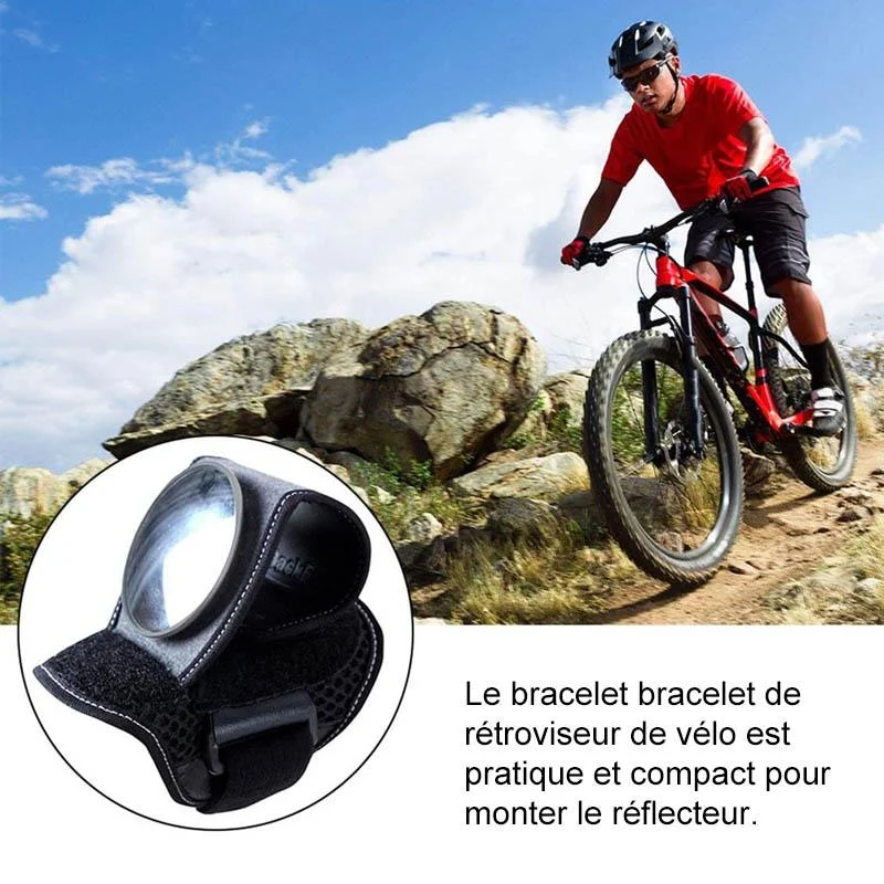 Bracelet de Rétroviseur de Sécurité pour Vélo – Image 3