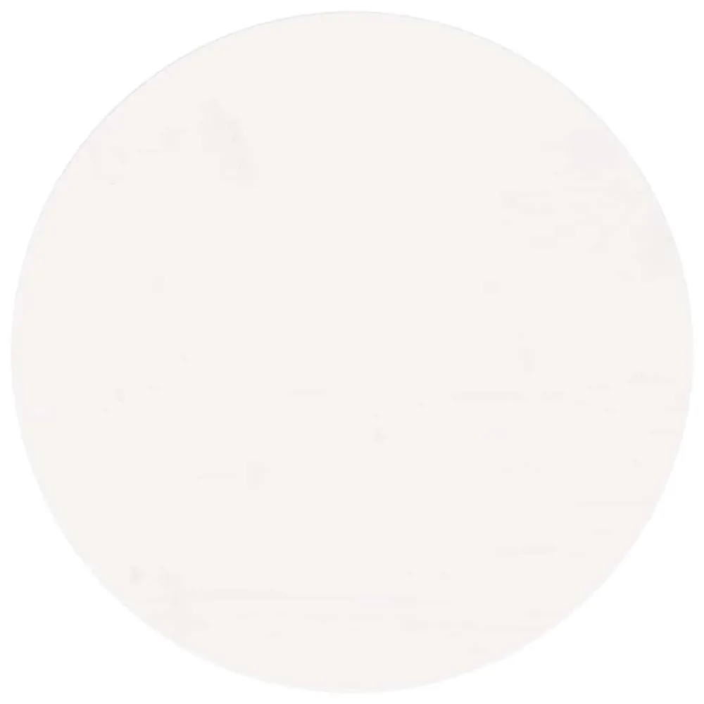 Table Top Round White Ø50x3 cm Solid Wood Pine – Image 2