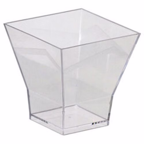 Verrine pour entrées et desserts Cubo