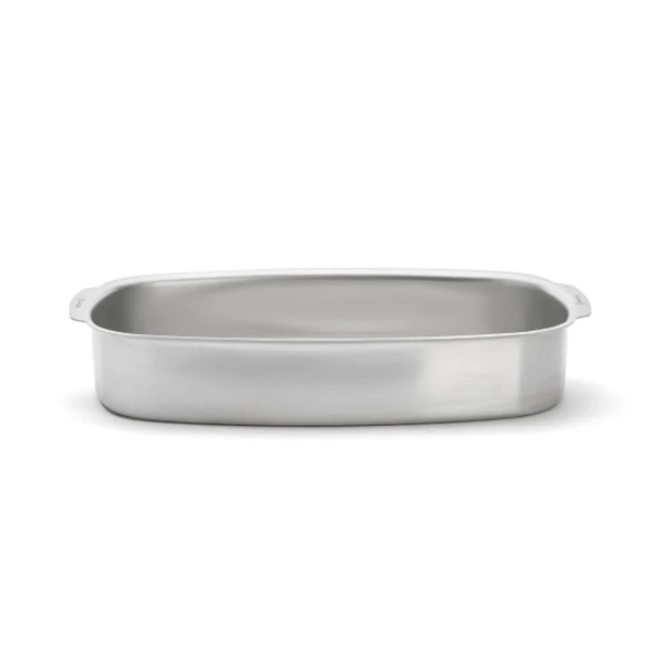 Plat à four en inox rectangulaire 38 x 26 cm De Buyer – Image 3