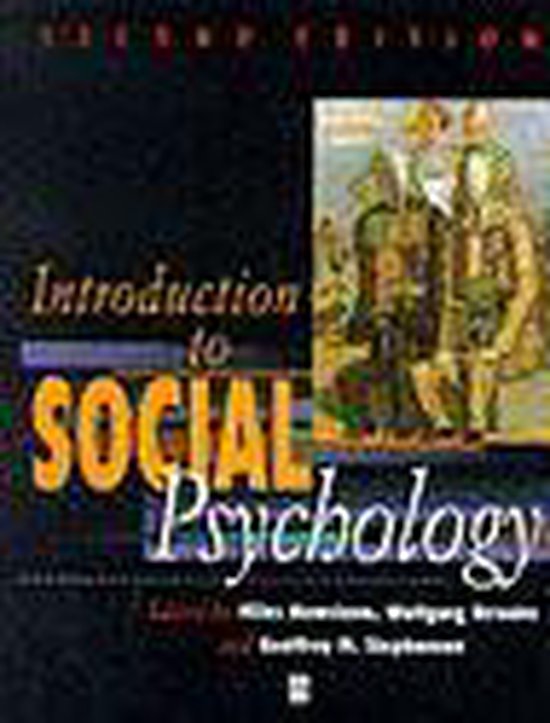 Introduction to Social Psychology A European Perspective