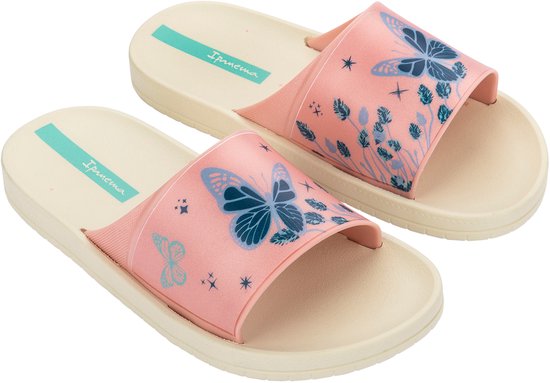 Ipanema Join Kids - Tongs Garçons & Filles - Beige/Rose