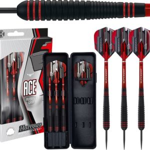 Harrows Dart Arrows Ace Caoutchouc Enduit Laiton Acier Pointe Poids 22 Harrows Dart Arrows Ace Caoutchouc Enduit Laiton Acier Pointe Poids 22