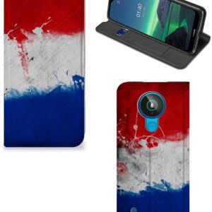 Flip Cover Nokia 1.4 Etui pour téléphone Drapeau néerlandais Flip Cover Nokia 1.4 Etui pour téléphone Drapeau néerlandais