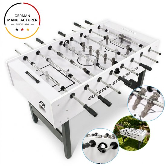 FASports Outdoor Stadium Pro – Table de baby-foot d’extérieur – 100 % étanche – Taille tournoi FASports Outdoor Stadium Pro – Table de baby-foot d’extérieur – 100 % étanche – Taille tournoi