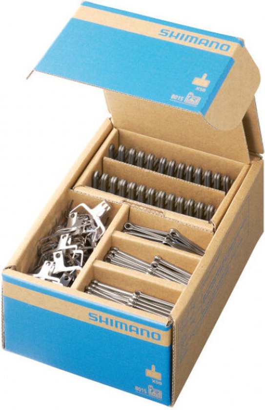 Jeu de plaquettes de frein à disque Shimano B03S Resin (50 paires en emballage d'atelier)
