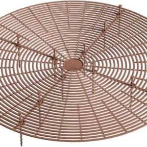Lot de 2 protège-pots – Grand pot à découper, avec tige profonde et couvercle – Résistant aux chats, aux enfants et aux animaux domestiques – 52 cm – Marron Lot de 2 protège-pots – Grand pot à découper, avec tige profonde et couvercle – Résistant aux chats, aux enfants et aux animaux domestiques – 52 cm – Marron