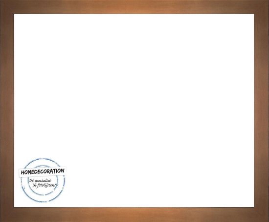 Homedecoration Misano - Cadre photo - Format photo - 44 x 61 cm - Cuivre Cadre photo MDF Misano