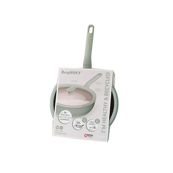 Wok Balance Sage avec couvercle 28 cm Berghoff – Image 2