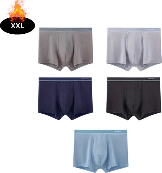 Nivard Sous-vêtements Homme - Boxer - Sous-vêtements - Boxer - Sous-vêtements - Homme - Lot de 5 - Mixte - XXL