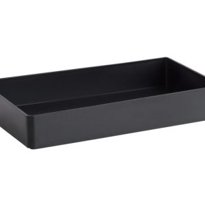 ZELLER Universal Organizer Kunststoff schwarz 24×15.2×4 cm ZELLER Universal Organizer Kunststoff schwarz 24×15.2×4 cm