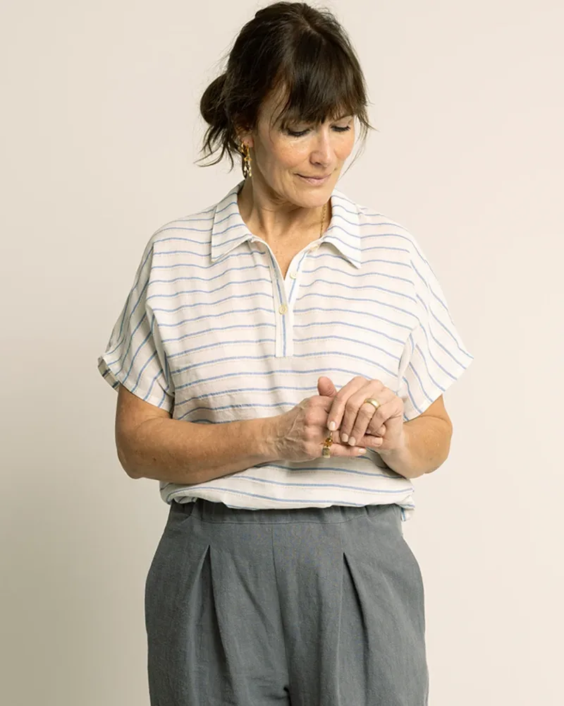 Polly Polo Shirt | Wardrobe By Me - PDF Sewing Pattern