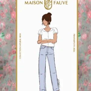 Jean Worn – Patron papier – Maison Fauve Jean Worn – Patron papier – Maison Fauve