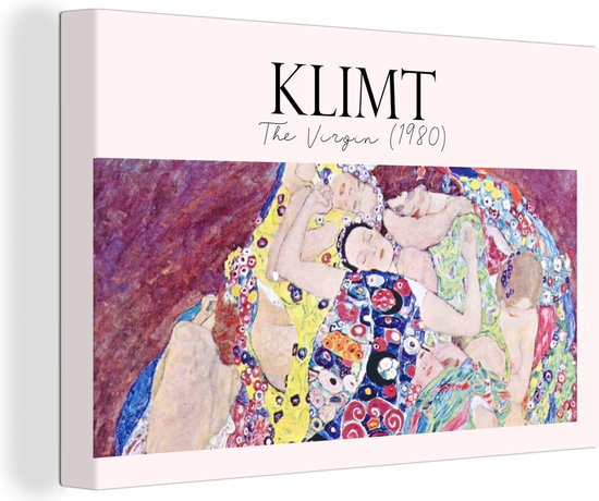 Oude Meesters on Canvas - 90x60 - Décoration murale - Art - Gustav Klimt - Old Masters