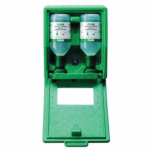 SERIE DL Station murale fermée 2 flacons pour les yeux Trionyx