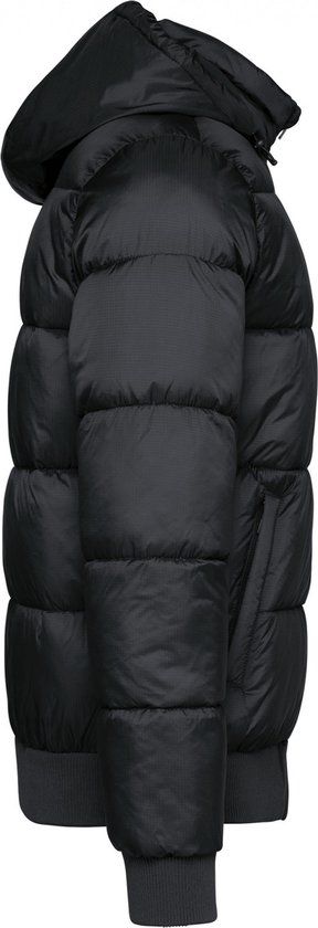 Kariban Veste à capuche unisexe en ripstop recyclé K6166 - Noir - M