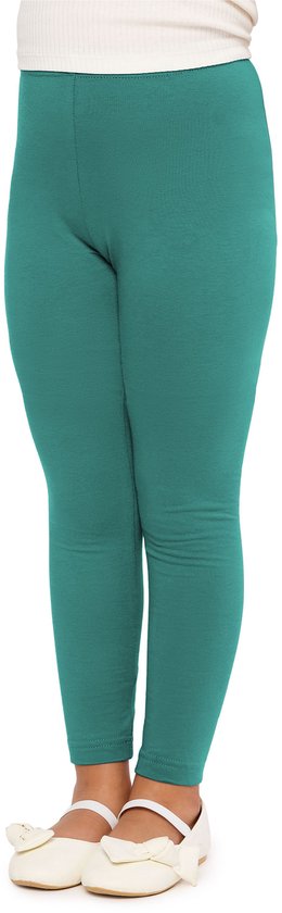 Merry Style Meisjes Leggings - Sport - Vrijetijdsbroek - Lang - Katoen – Sportbroek – Zwart – 158 - MS-MS10-225-LE-new
