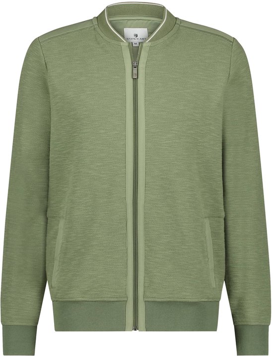 Gilet Zip State Of Art Vert - Taille M - Homme