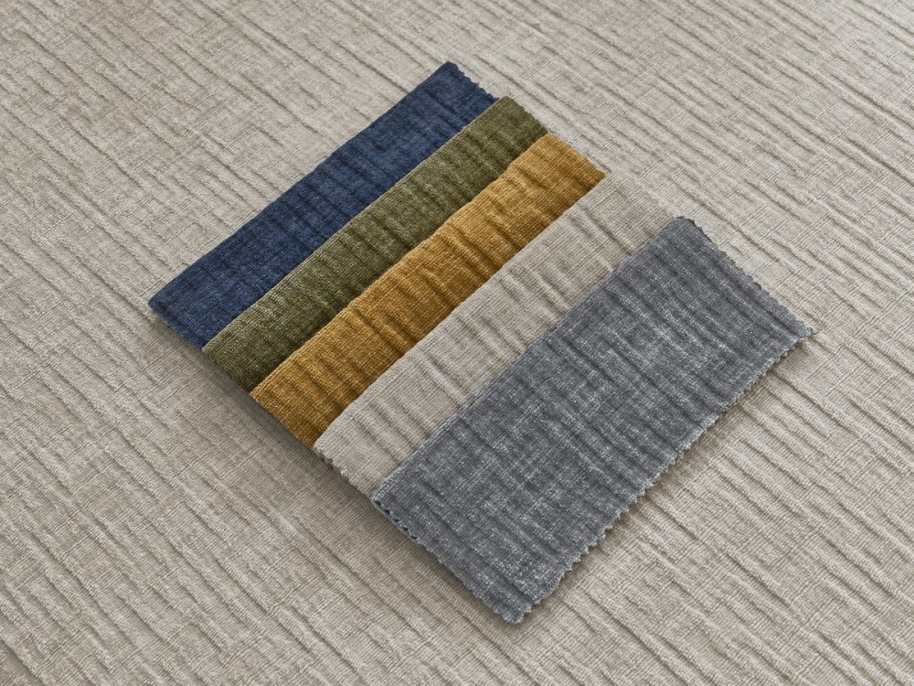 Pouf petit JANA tissu texture – Image 3