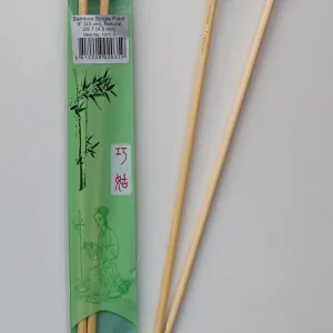 Aiguilles à tricot en bambou 9&Prime; (23cm) – Chiaogoo