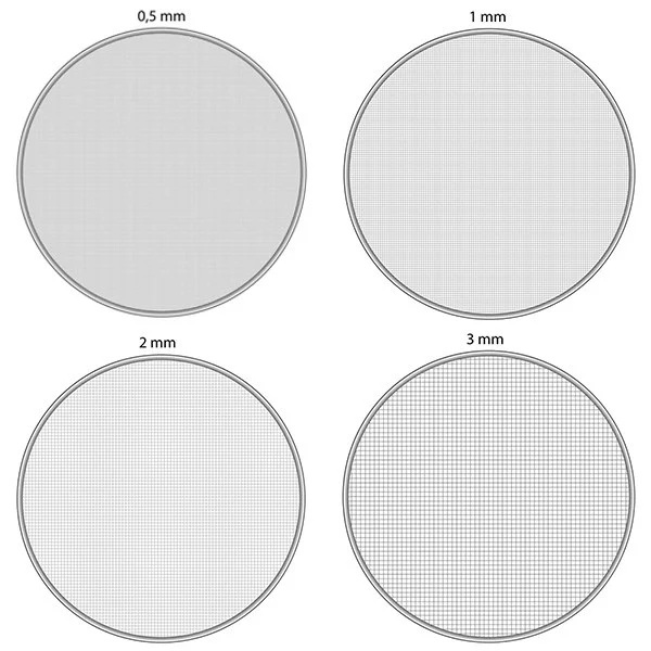 Tamis tambour inox 4 mailles interchangeables Mathon – Image 3