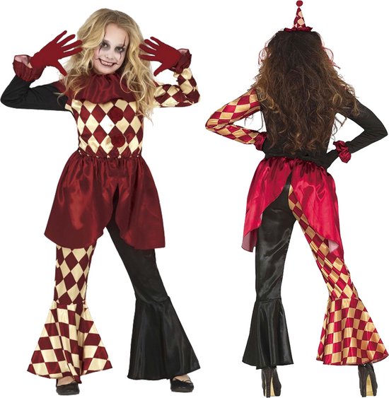 Fiestas Guirca - Filles Clown Horreur (7-9 ans)