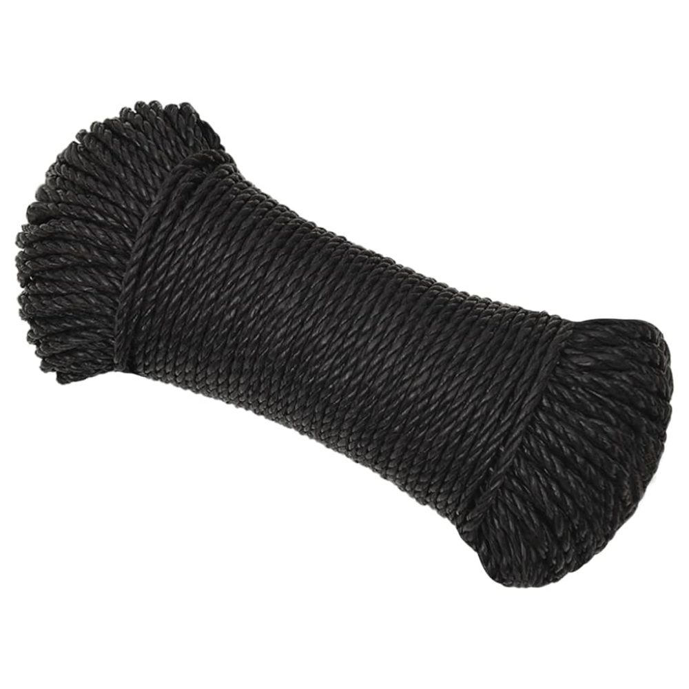 Work Rope Black 3 mm 250 m Polypropylene – Image 2