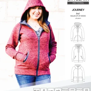 JOURNEY raglan hoodie | Sinclair Patterns – PDF Sewing pattern JOURNEY raglan hoodie | Sinclair Patterns – PDF Sewing pattern