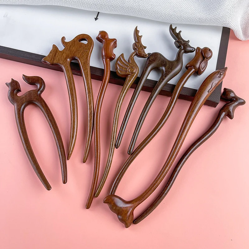 PF193 - Lacewood Hair Sticks - Wholesale – Image 2