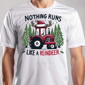Nothing Runs Like a Reindeer – T Shirt – MerryChristmas – ChristmasVibes – Funny – Sarcasm – VrolijkKerstfeest – Kerstmis – Grappig – Sarcasme Nothing Runs Like a Reindeer – T Shirt – MerryChristmas – ChristmasVibes – Funny – Sarcasm – VrolijkKerstfeest – Kerstmis – Grappig – Sarcasme