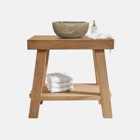 Meuble lavabo LOBERON Aldmere brun/gris