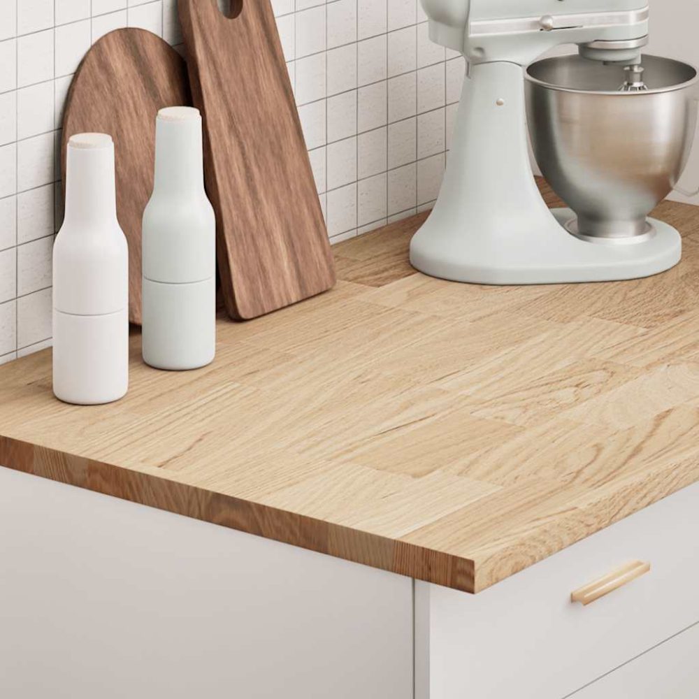 Kitchen Worktop 100x63.5x2.7 cm Solid Wood Oak Rectangular