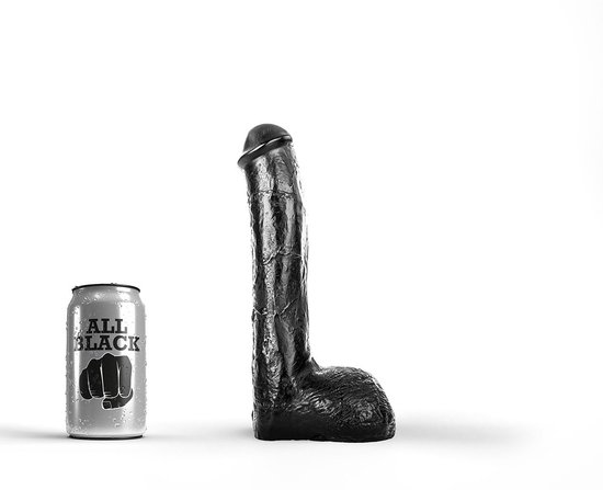 Gode Anal All Black 23 cm - noir