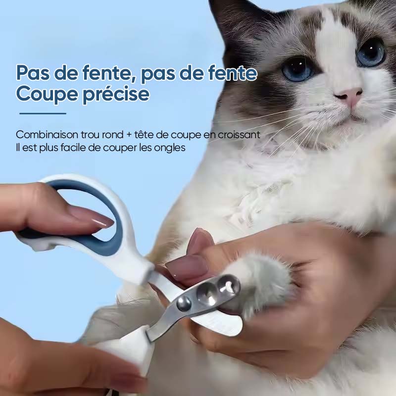 Coupe-ongles pour animaux de compagnie à double trou – Image 3