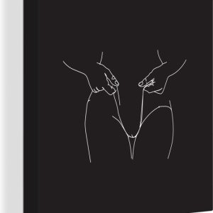 Illustration femme en sous-vêtements sur fond noir toile 2cm 20×20 cm – petit – Tirage photo sur toile (Décoration murale salon / chambre) Illustration femme en sous-vêtements sur fond noir toile 2cm 20×20 cm – petit – Tirage photo sur toile (Décoration murale salon / chambre)