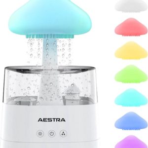 Humidificateur Rain Cloud – Aestra – Machine à bruit White – Entraîneur de sommeil – Aroma Diffuser – Lampe de nuit – Veilleuse – Lampe de bureau – Haut-parleur Bluetooth Humidificateur Rain Cloud – Aestra – Machine à bruit White – Entraîneur de sommeil – Aroma Diffuser – Lampe de nuit – Veilleuse – Lampe de bureau – Haut-parleur Bluetooth