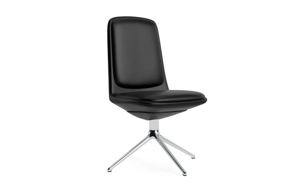Off Chair niedrig mit Drehgestell 4B aluminium mit kissen Ultra
