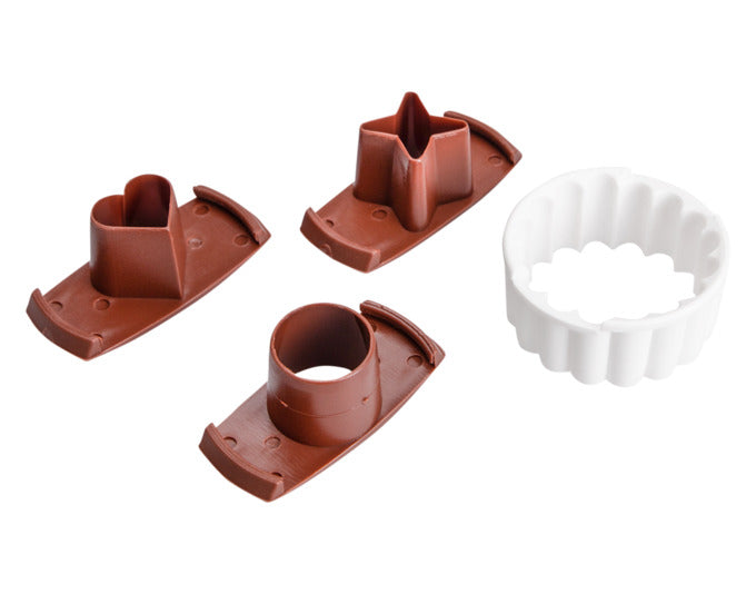 STÄDTER Linzer-Ausstecher Set Der patente Spitzbub ø 4 cm gewellt