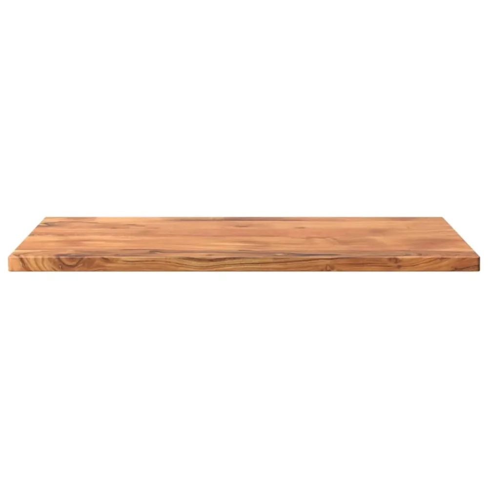 Table Top 80x70x3.8 cm Rectangular Solid Wood Acacia – Image 3