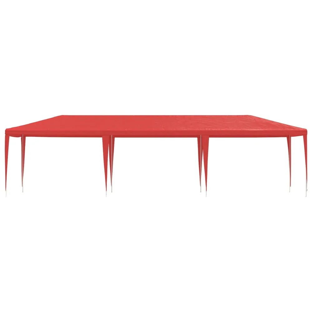 Party Tent Red 900 x 300 x 255 cm PE and Steel – Image 2